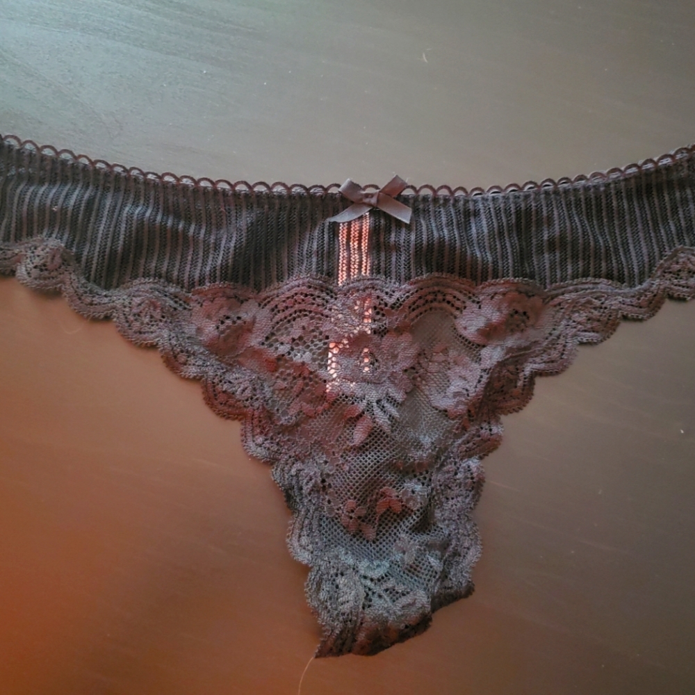 Victoria's Secret lacy Angel thong